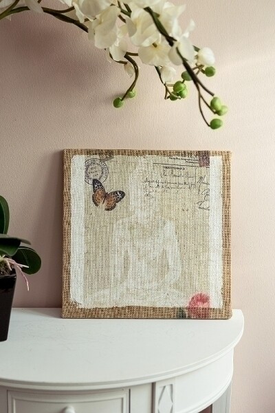 Leinwandbild Buddha &quot;Buddha White&quot;