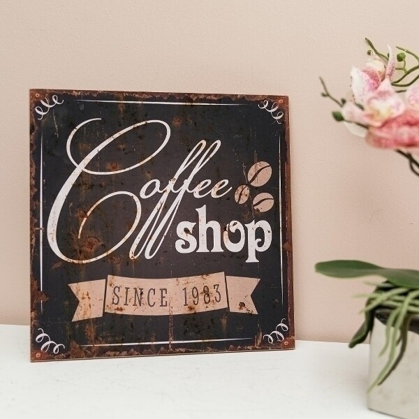 Holzschild &quot;Coffee Shop&quot;