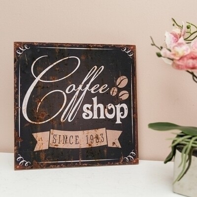 Holzschild &quot;Coffee Shop&quot;