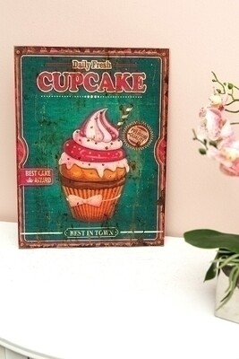 Holzschild &quot;Cupcake II&quot;