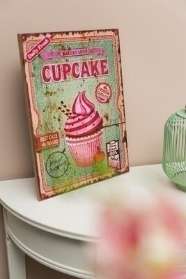 Holzschild &quot;Cupcake IV&quot;