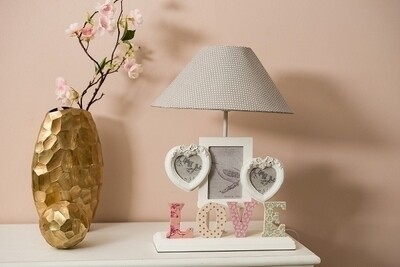 Love Lampe mit Bilderrahmen &quot;Lucia&quot;