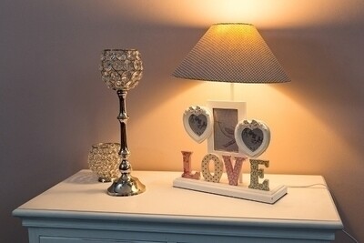 Love Lampe mit Bilderrahmen "Lucia"