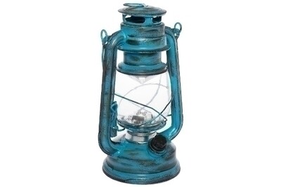 LED Laternen "Teje", gross, blau antik