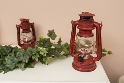 LED Laternen &quot;Teje&quot;, gross, rot antik