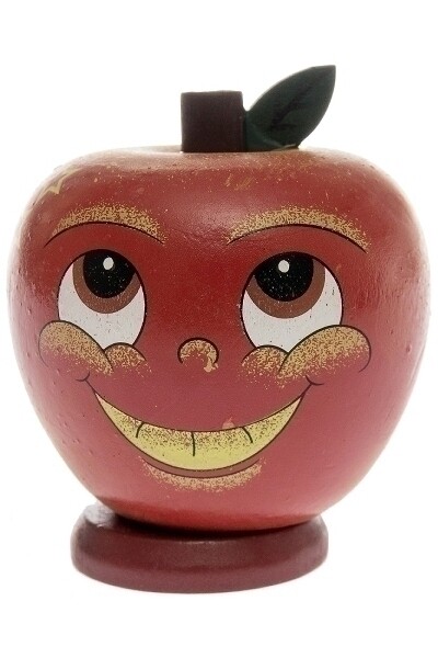 Räucherapfel aus Holz