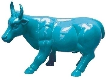Stier &quot;Mateo&quot;, blau