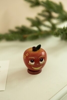 Räucherapfel aus Holz