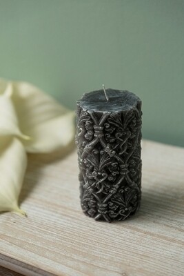 Kerze-DARK-GREY