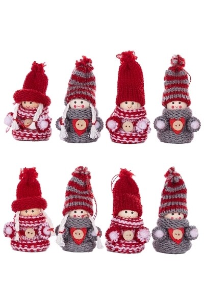 Wollwichtel-Püppchen, 8er Set