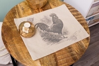 Tischset &quot;Rooster / Hahn&quot;