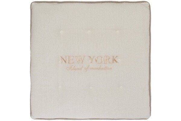 Sitzkissen &quot;New York&quot;, quadratisch