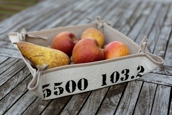 Brotkorb, Obstschale &quot;Numbers&quot;