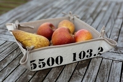 Brotkorb, Obstschale &quot;Numbers&quot;