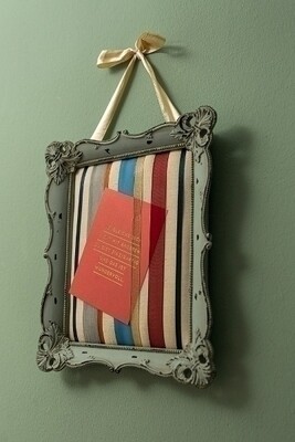 Memoboard "Milina", blau