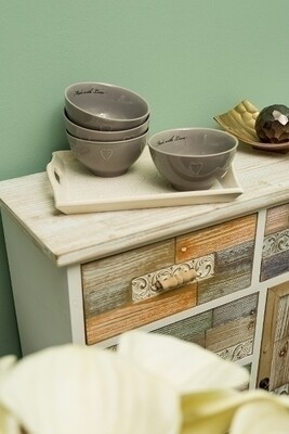 4er Schalenset &quot;Made with Love&quot;