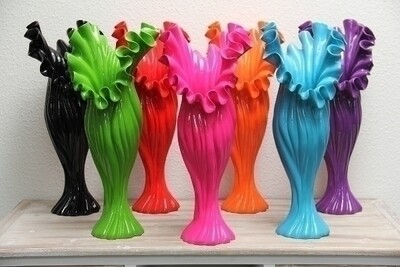 Blumenvase "Carla", grün - gross