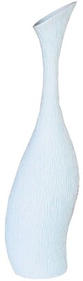 Blumenvase Schwanenhals weiss