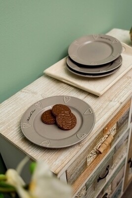 4er Tellerset &quot;Made with Love&quot;