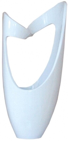 Blumenvase Style weiss