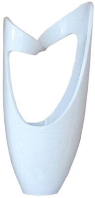 Blumenvase Style weiss