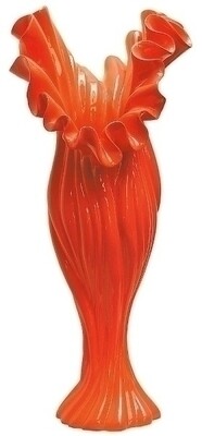 Blumenvase &quot;Carla&quot;, orange - gross