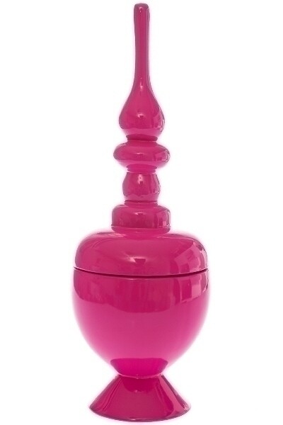 Vase, Dekoschale "Arna", rosa pink