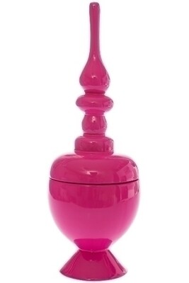 Vase, Dekoschale "Arna", rosa pink