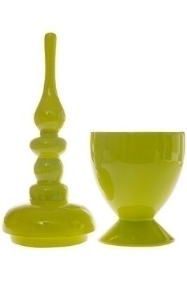 Vase, Dekoschale "Blanca", grün