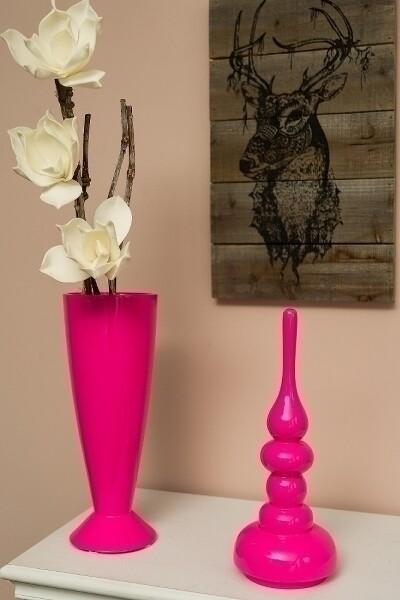 Vase, Dekoschale &quot;Carlota&quot;, rosa / pink