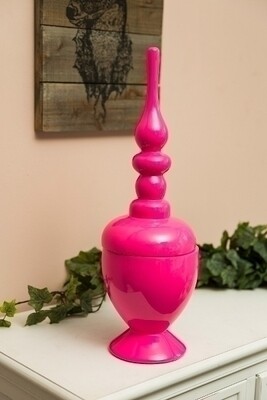 Vase, Dekoschale &quot;Blanca&quot;, rosa / pink