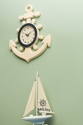 Maritime Wanduhr &quot;Wipert&quot; Anker