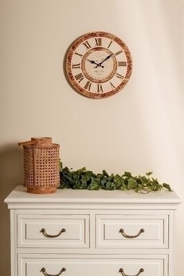Wanduhr &quot;From Paris&quot;, aus Holz
