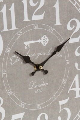 Wanduhr "London", aus Holz