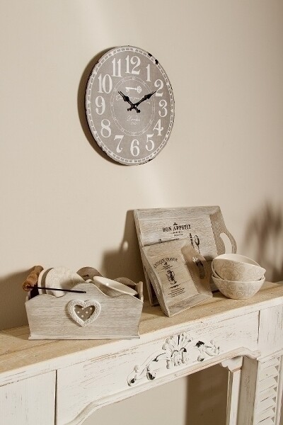 Wanduhr &quot;London&quot;, aus Holz