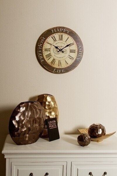 Wanduhr &quot;Bicycle&quot;, aus Holz