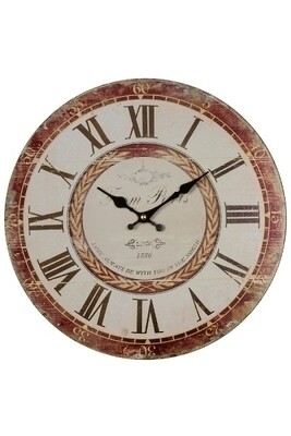 Wanduhr "From Paris", aus Holz