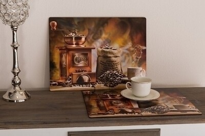 Platzset &#39;Kaffee&#39; , 2-tlg. Set