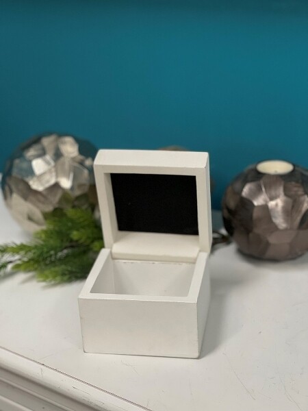 Holzbox "Camille", mit Weihnachtsmotiv