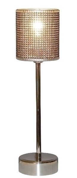 Tischlampe schwarze Diamanten