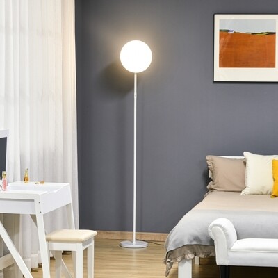 Stehlampe 28 cm x 28 cm x 171,5 cm Weiss