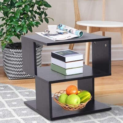 Beistelltisch Betttisch mit modernes Design Couchtisch für Büro Wohnzimmer