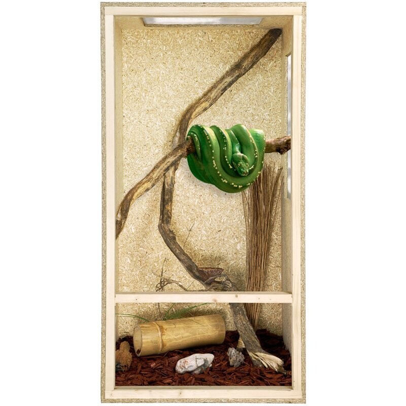 Repiterra Holz Hochterrarium für Chamäleon 60x120x60 Cm