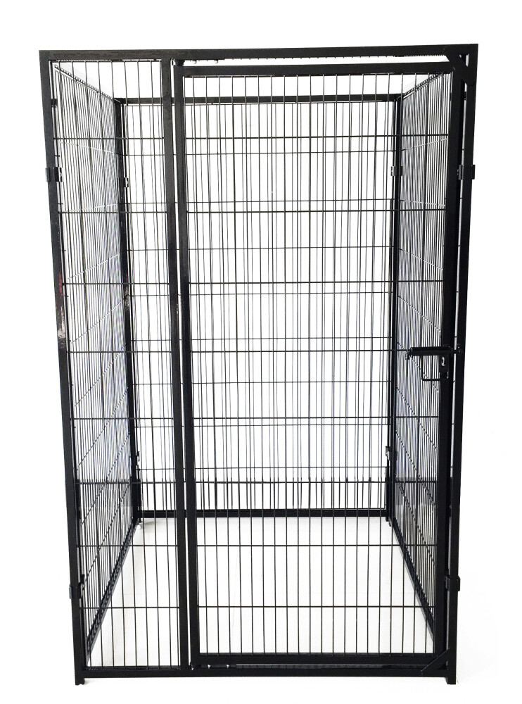 Colour Gitterzwinger/Auslauf Starterset 1 x 1 m aus farbig beschichteten Elementen, schwarz
