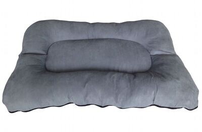 Hundebett / Hundekissen XXL grau, 120x80 cm, 10 cm hoch