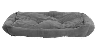 XXXL Hundebett / Hundekissen grau, 120x80 cm mit Wendekissen