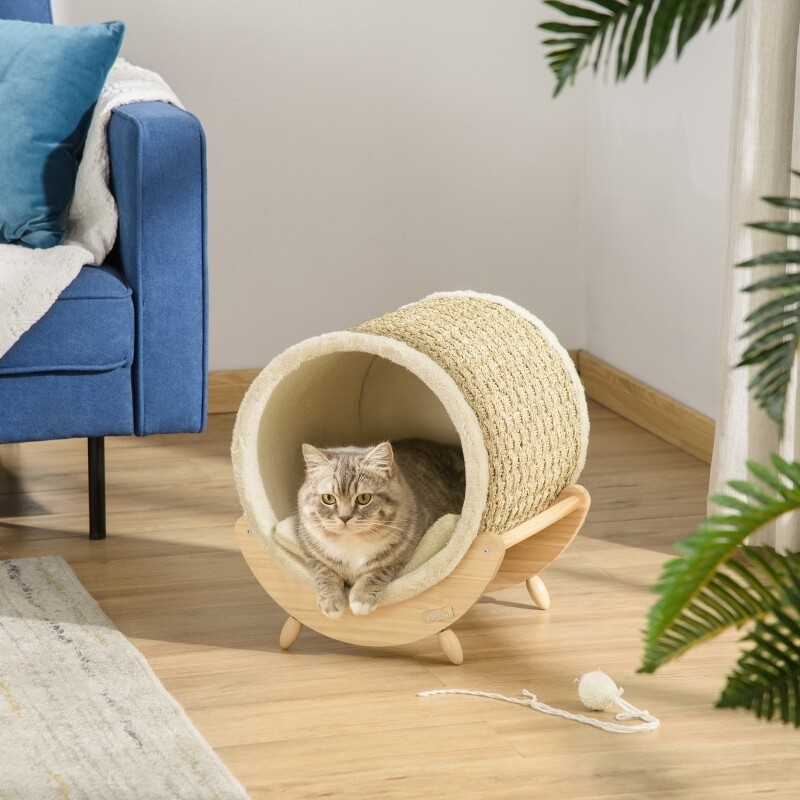Katzenhöhle Katzenbett mit Regal Katzenhaus