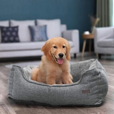 Hundebett mit abnehmbarem Bezug 70 x 55 x 21 cm