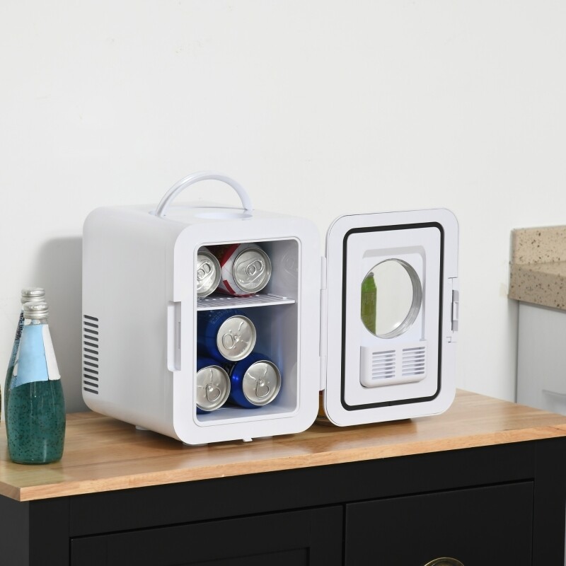 4L Auto-Kühlschrank Kühlbox Mini-Kühlschrank DC 12V AC 230V/50Hz 60 W