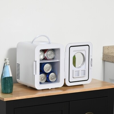 4L Auto-Kühlschrank Kühlbox Mini-Kühlschrank DC 12V AC 230V/50Hz 60 W